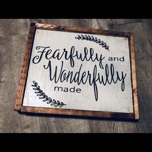 Farmhouse sign decor